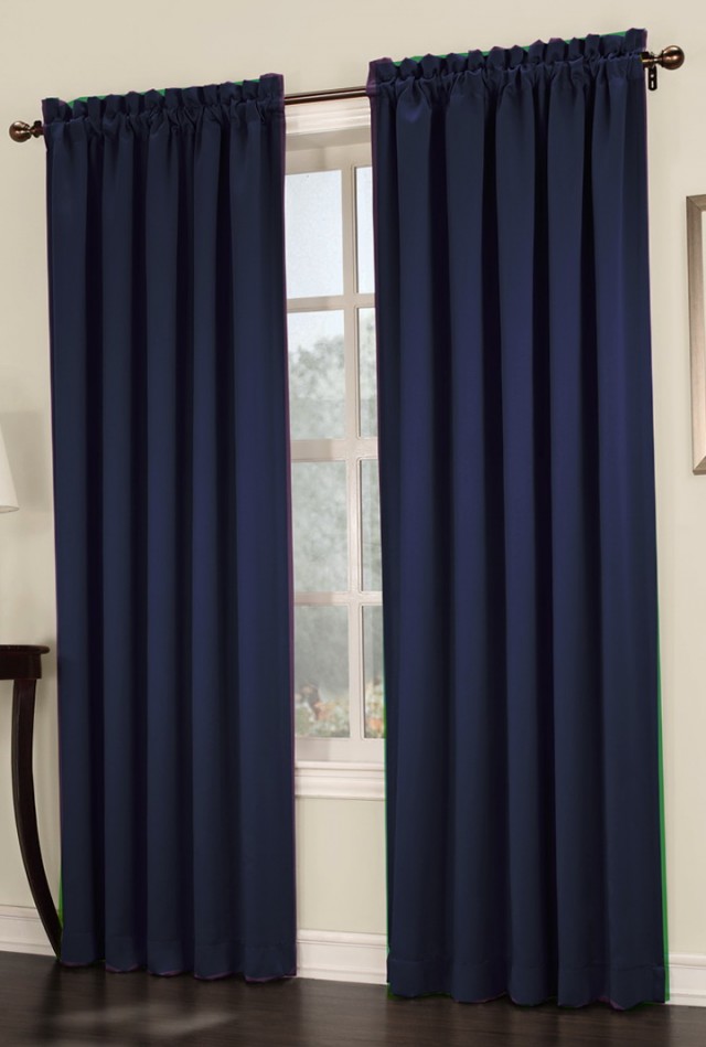 Rooms With Navy Blue Curtains Rooms With Navy Blue Curtains