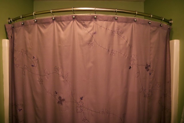 Round Shower Curtain Rod Walmart Round Shower Curtain Rod Walmart