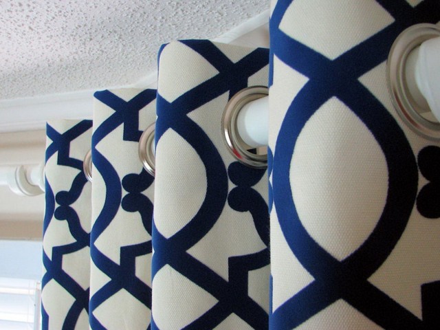 Royal Blue And White Curtains Royal Blue And White Curtains