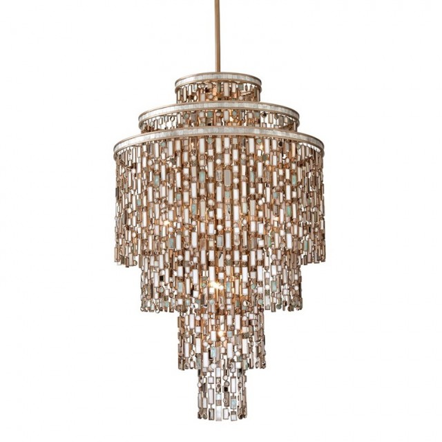 Sea Glass Chandelier Corbett Lighting Sea Glass Chandelier Corbett Lighting