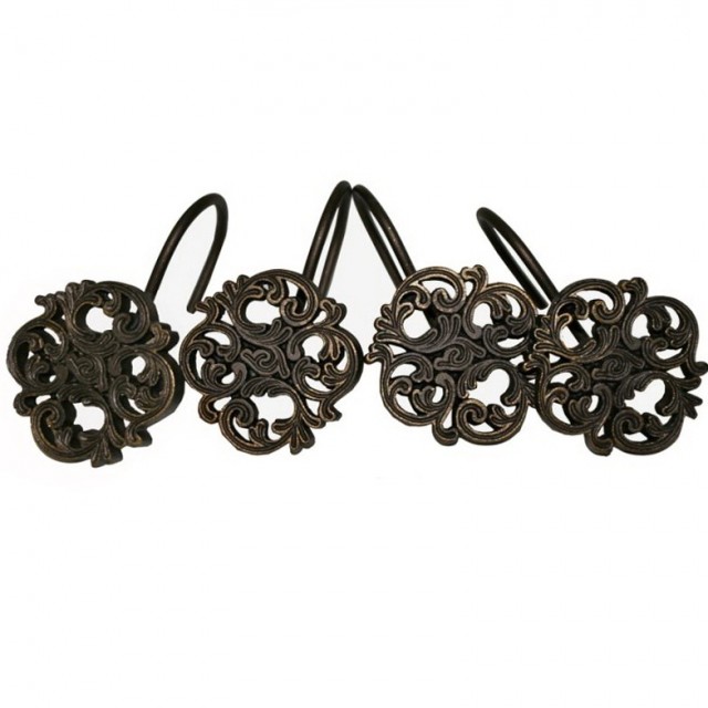 Shower Curtain Hooks With Clips Shower Curtain Hooks With Clips