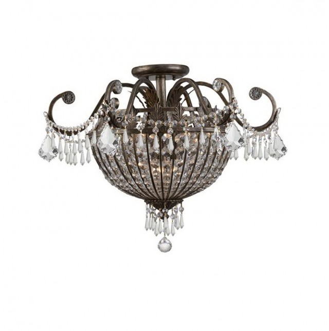 Small Iron And Crystal Chandelier Small Iron And Crystal Chandelier