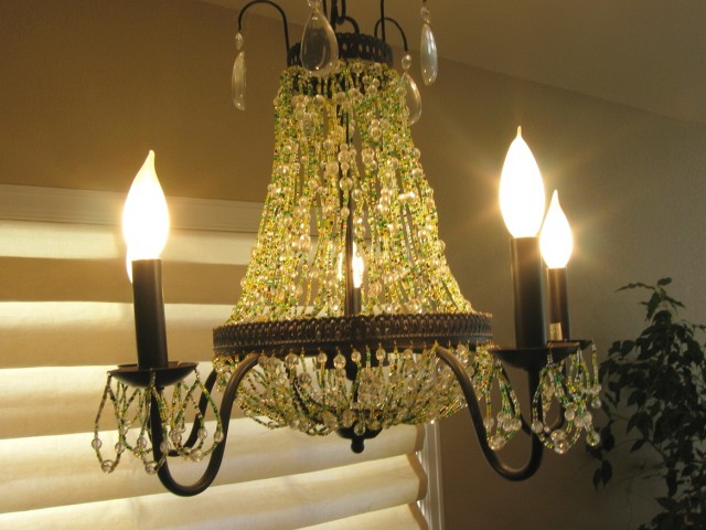 Water Bottle Flower Chandelier Water Bottle Flower Chandelier