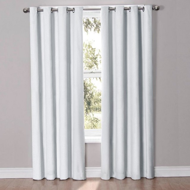 White Blackout Curtains Grommet White Blackout Curtains Grommet