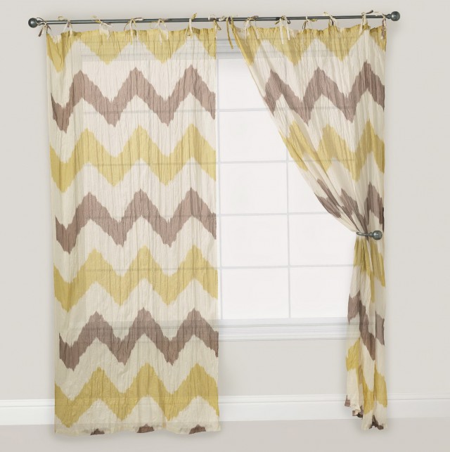 Yellow And Gray Chevron Curtains Yellow And Gray Chevron Curtains