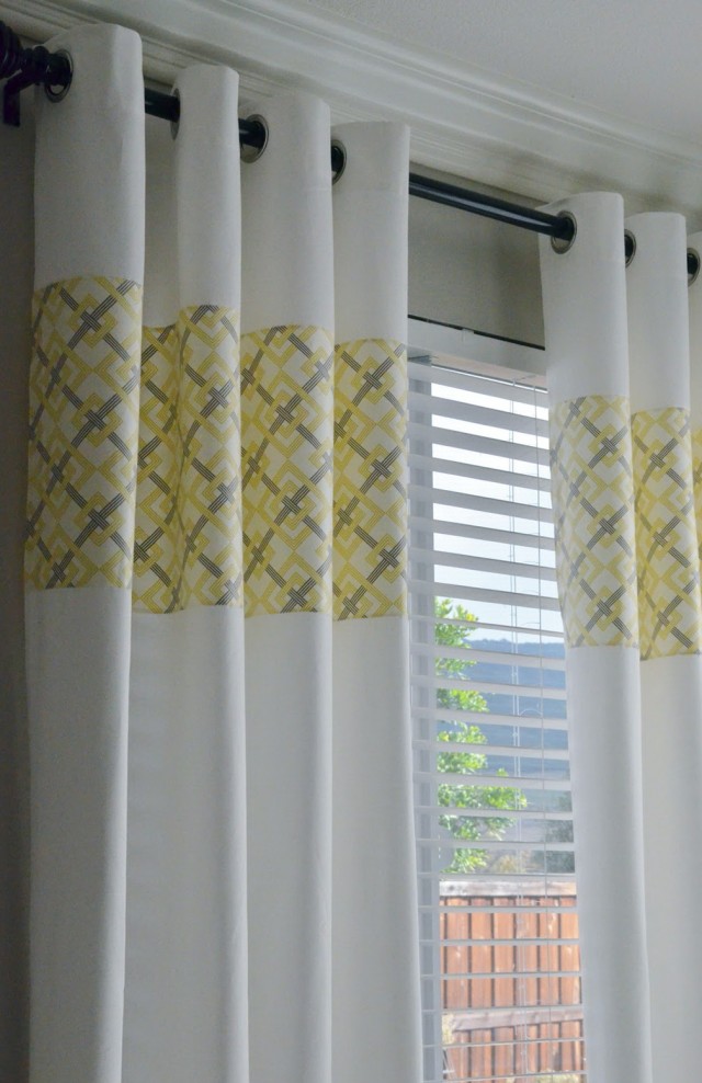 Yellow Gray And White Curtains Yellow Gray And White Curtains