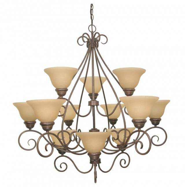 12 Light Chandelier Bronze 12 Light Chandelier Bronze