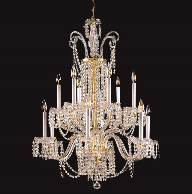 12 Light Crystal Chandelier 12 Light Crystal Chandelier