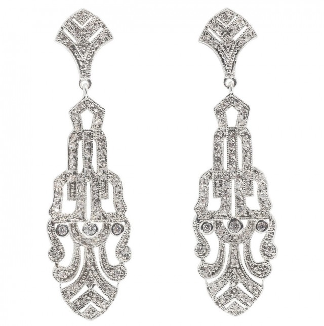 Art Deco Chandelier Earrings Art Deco Chandelier Earrings