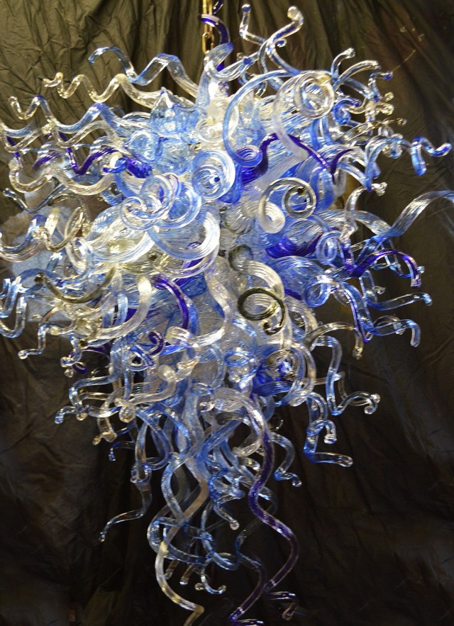 Art Glass Chandelier Lighting Art Glass Chandelier Lighting