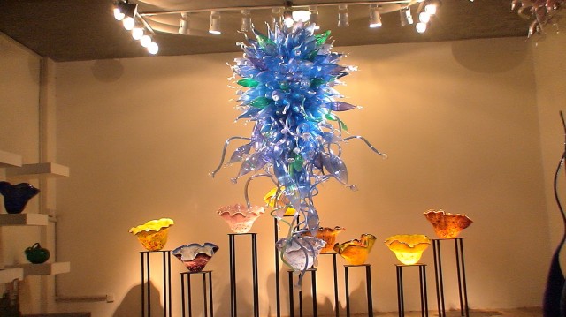 Blown Glass Chandelier Lighting Blown Glass Chandelier Lighting