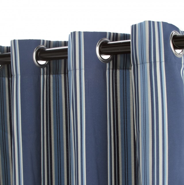Blue And Brown Striped Curtains Blue And Brown Striped Curtains