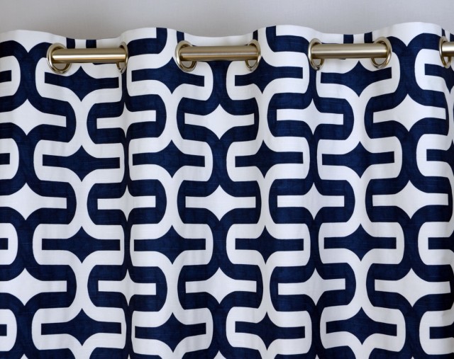 Blue And White Patterned Curtains Blue And White Patterned Curtains