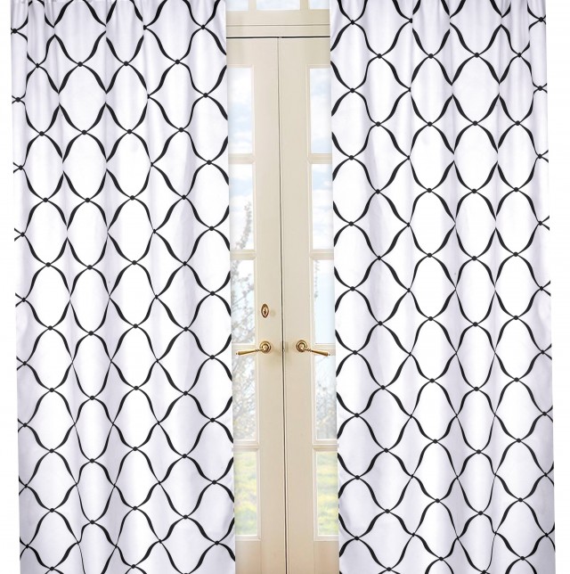 Brown And White Curtain Panels Brown And White Curtain Panels