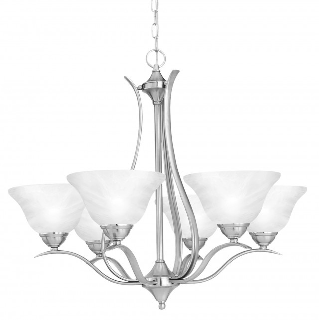 Brushed Nickel Chandelier Lighting Brushed Nickel Chandelier Lighting