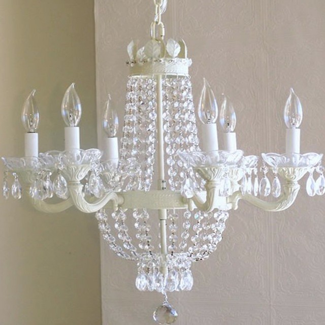 Crystal Empire 6 Light Chandelier Crystal Empire 6 Light Chandelier
