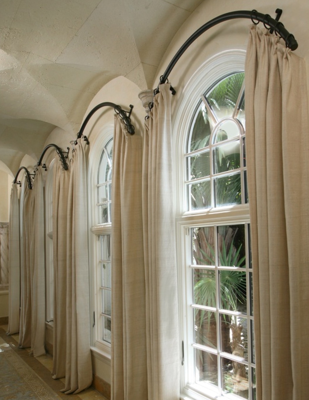Curtains For Arched Windows Ideas Home Design Ideas