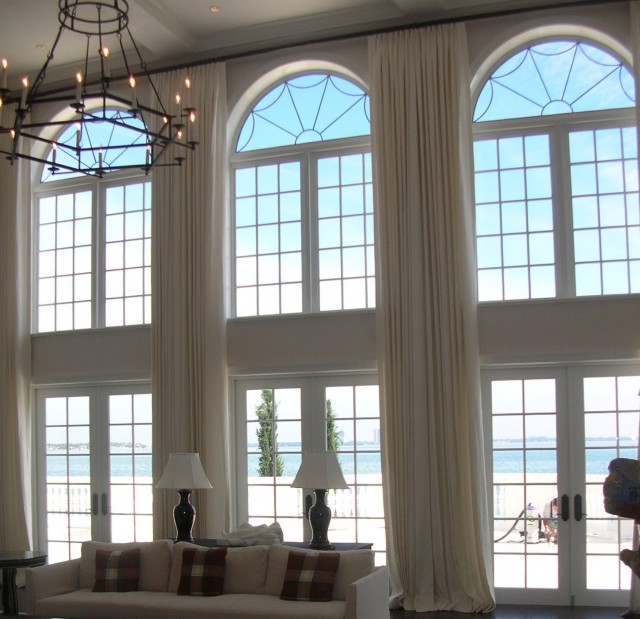 Curtains For High Arched Windows Curtains For High Arched Windows
