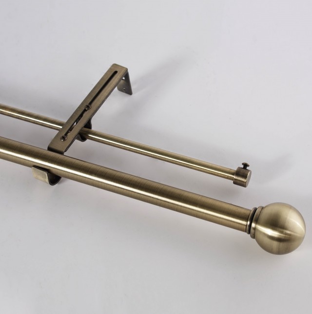 Double Curtain Rod Set Lowes Double Curtain Rod Set Lowes