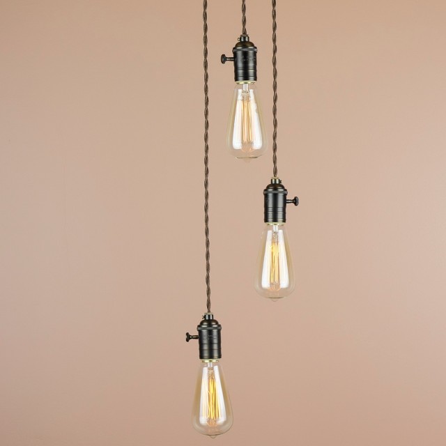 Exposed Light Bulb Chandelier Exposed Light Bulb Chandelier