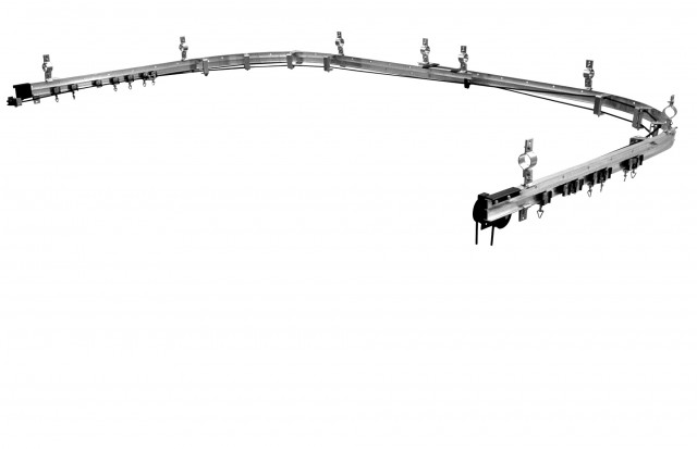 Flexible Curtain Track System Flexible Curtain Track System