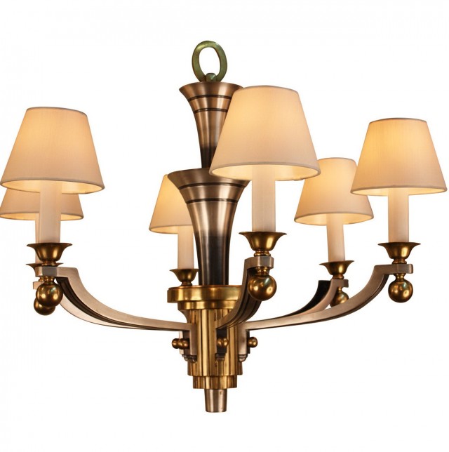 French Art Deco Chandelier French Art Deco Chandelier
