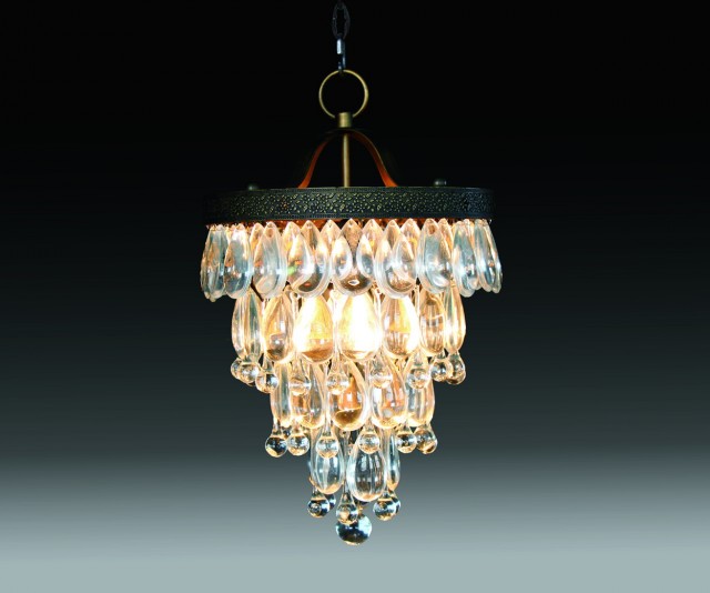 Glass Drop Round Chandelier Glass Drop Round Chandelier