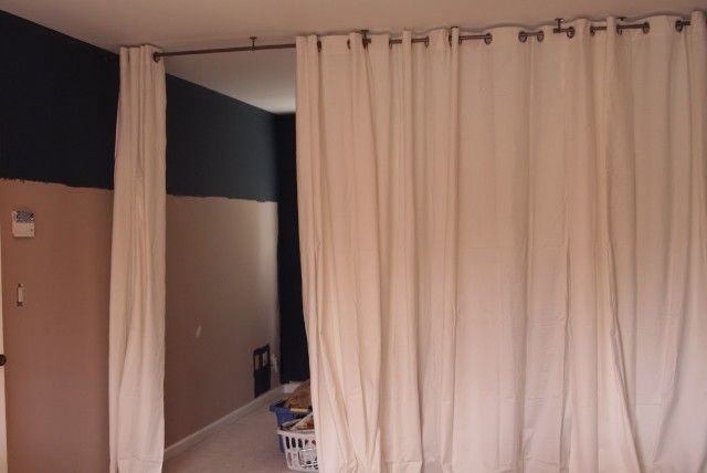 Hanging Curtains From Ceiling To Separate A Room Hanging Curtains From Ceiling To Separate A Room