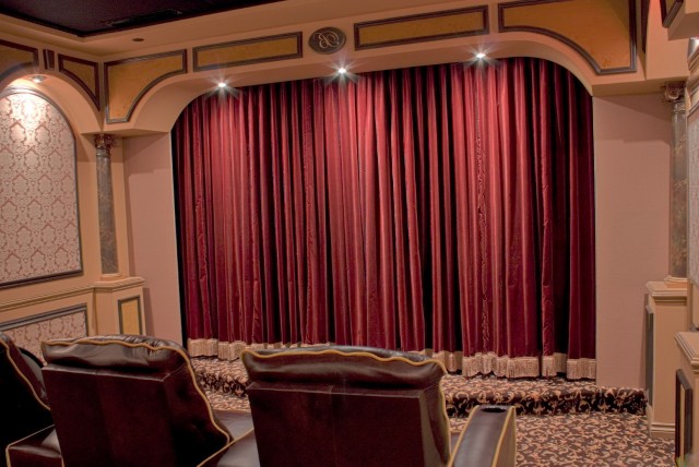 Home Theater Curtains Motorized Home Theater Curtains Motorized