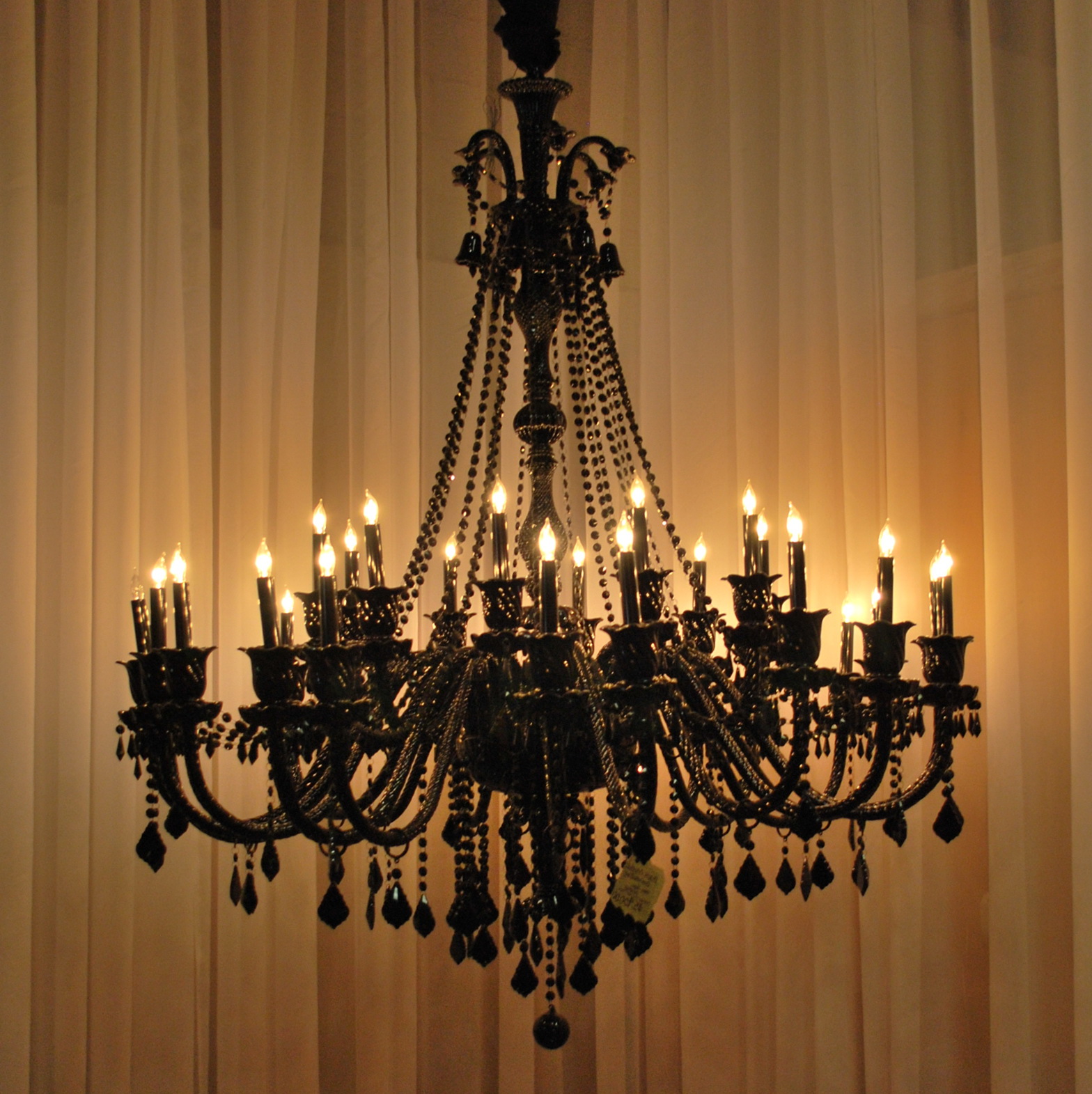 Large Black Crystal Chandelier | Home Design Ideas
