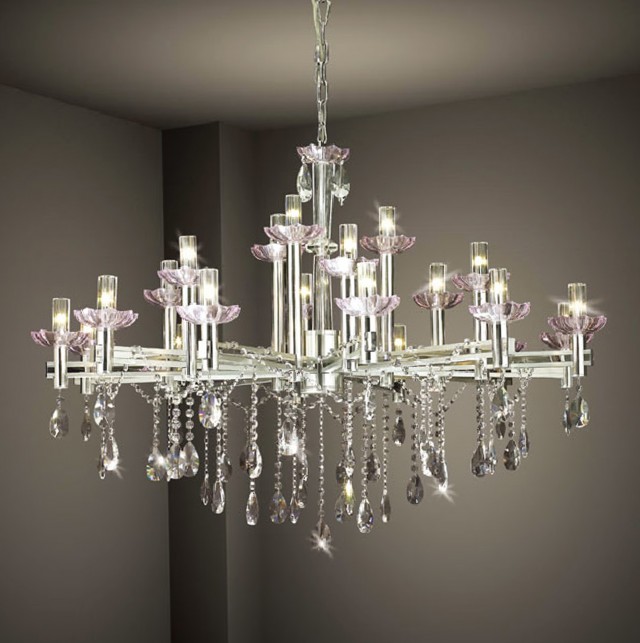Large Modern Crystal Chandelier Large Modern Crystal Chandelier