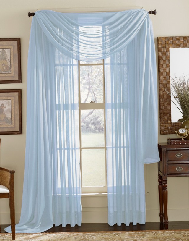 Light Blue Sheer Curtains Light Blue Sheer Curtains