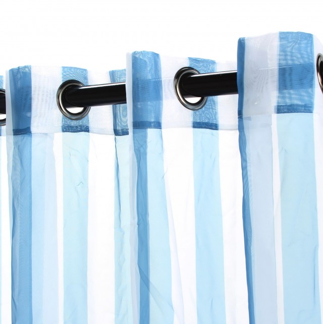 Light Blue Striped Curtains Light Blue Striped Curtains