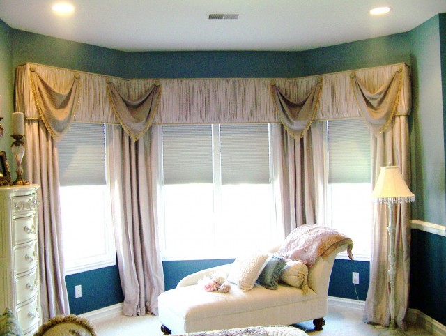 Modern Bay Window Curtain Ideas Modern Bay Window Curtain Ideas