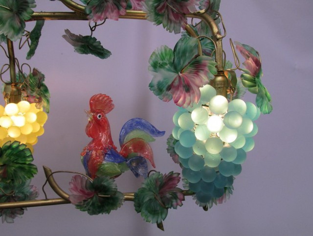 Murano Glass Chandelier With Fruit Murano Glass Chandelier With Fruit