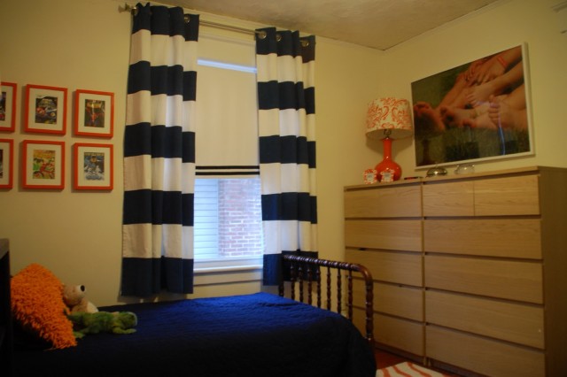 Navy Blue And White Horizontal Striped Curtains Navy Blue And White Horizontal Striped Curtains