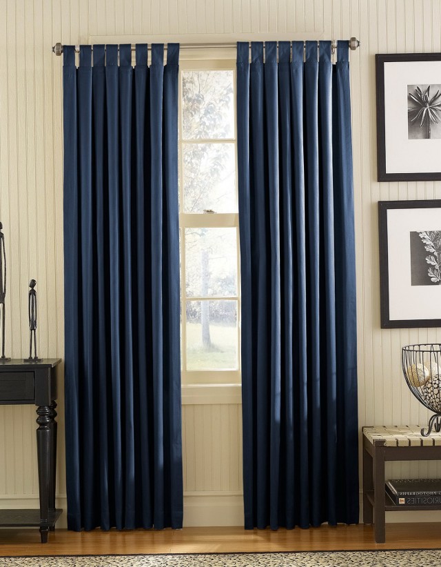 Navy Blue Blackout Curtains Navy Blue Blackout Curtains