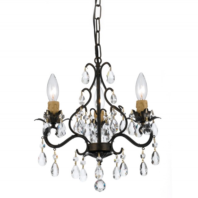 Oil Rubbed Bronze Chandelier With Crystals Oil Rubbed Bronze Chandelier With Crystals