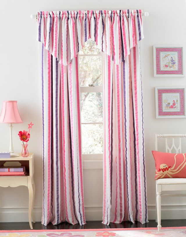 Pink White And Black Curtains Pink White And Black Curtains