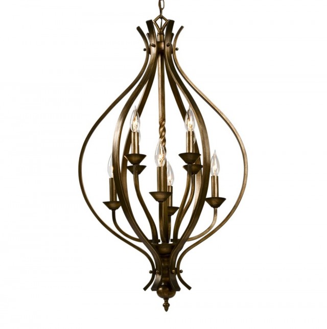 Portfolio 6 Light Chandelier Portfolio 6 Light Chandelier
