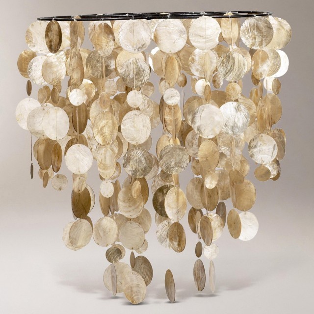 Pottery Barn Capiz Chandelier Pottery Barn Capiz Chandelier