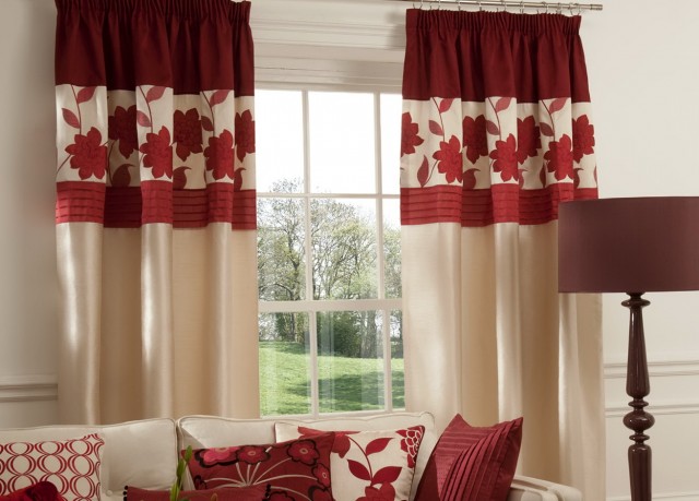 Red And White Curtains For Living Room Red And White Curtains For Living Room
