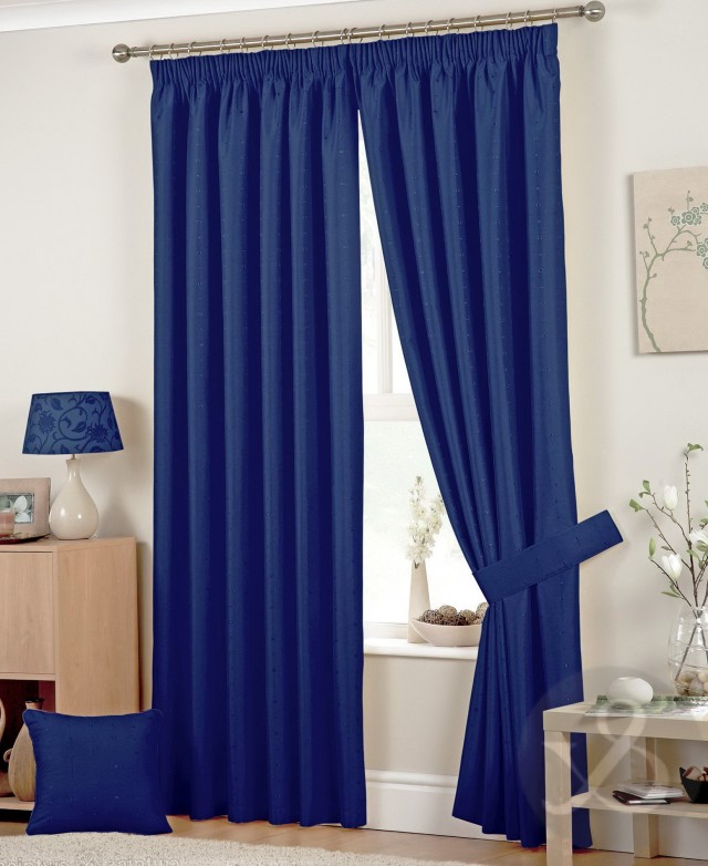 Royal Blue Patterned Curtains Royal Blue Patterned Curtains