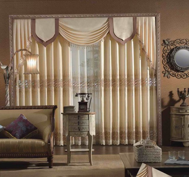 Sheer Embroidered Curtain Fabric Sheer Embroidered Curtain Fabric
