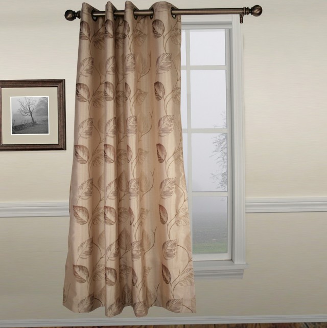 Taupe Grommet Curtain Panels Taupe Grommet Curtain Panels