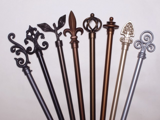 Twisted Wrought Iron Curtain Rods Twisted Wrought Iron Curtain Rods