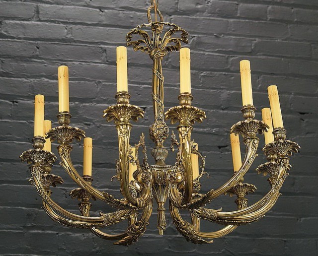 Vintage Brass Chandelier Parts Vintage Brass Chandelier Parts