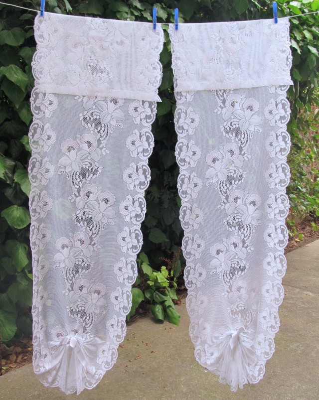 White Lace Curtains With Valance White Lace Curtains With Valance