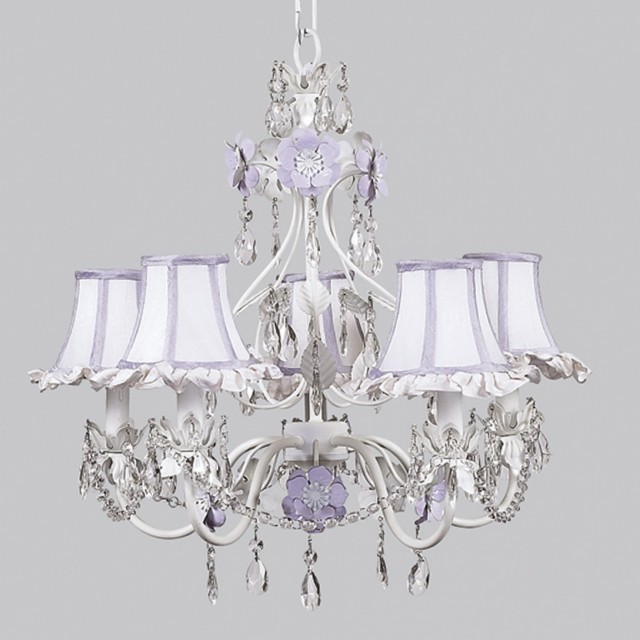 White Lamp Shade Chandelier White Lamp Shade Chandelier