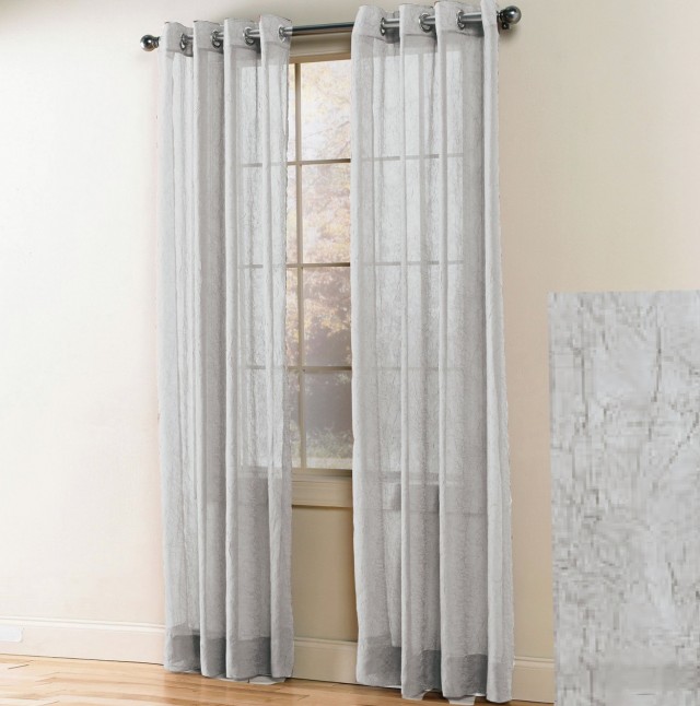 White Sheer Grommet Curtains White Sheer Grommet Curtains